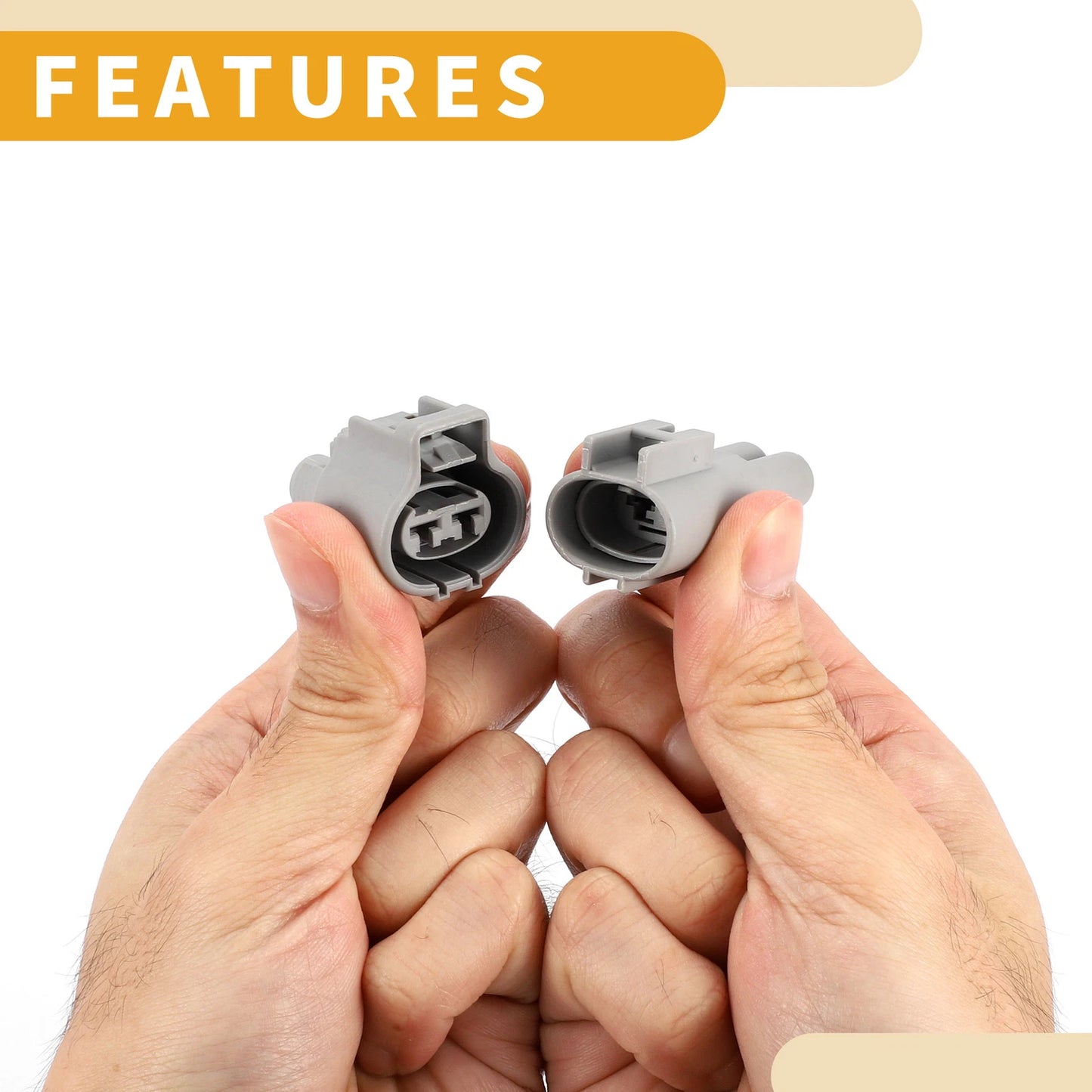 2 Pin Radiator Fan Connector Plug for Toyota RAV4 (1994–2000)