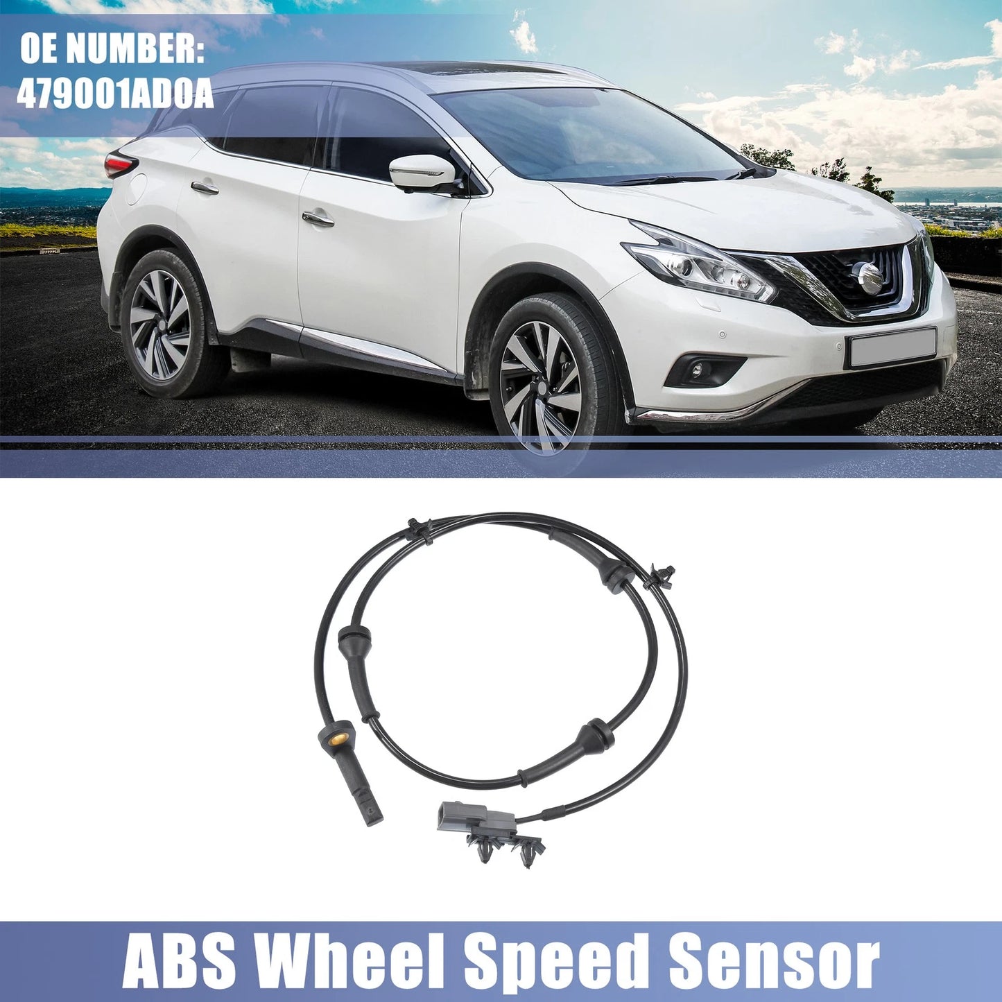 ABS Wheel Speed Sensor for Nissan Murano (2003–2007) No. 479001AD0A