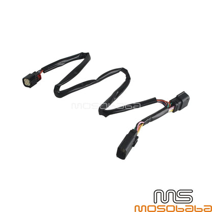 LED Tour-Pak Brake Tail Side Lights Wiring Harness for Harley CVO Street 23