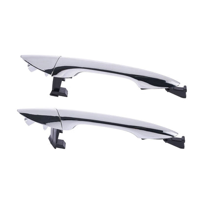 Set of 2 Chrome Door Handles for Hyundai Elantra MD (2011–2015)