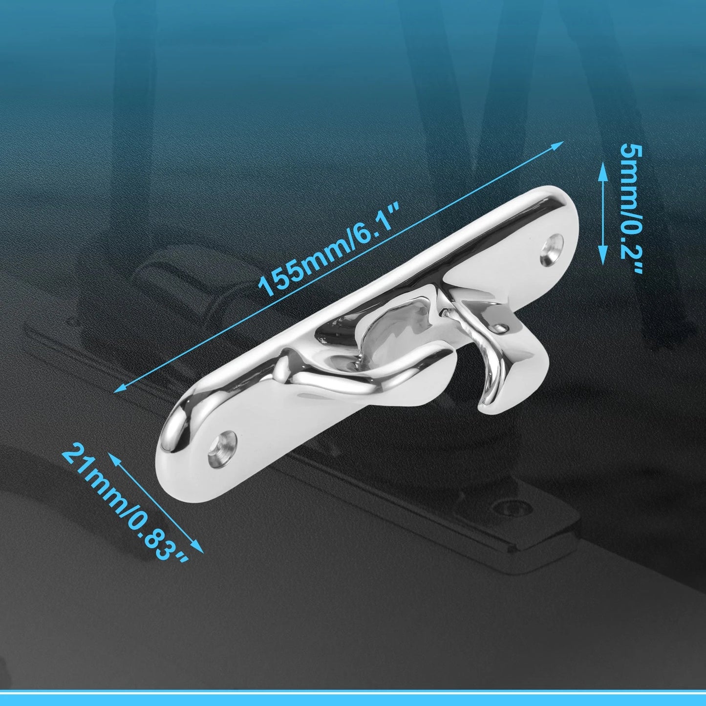 Boat Bow Chock Marine 316 Stainless Steel Right Side 155 mm for Boats