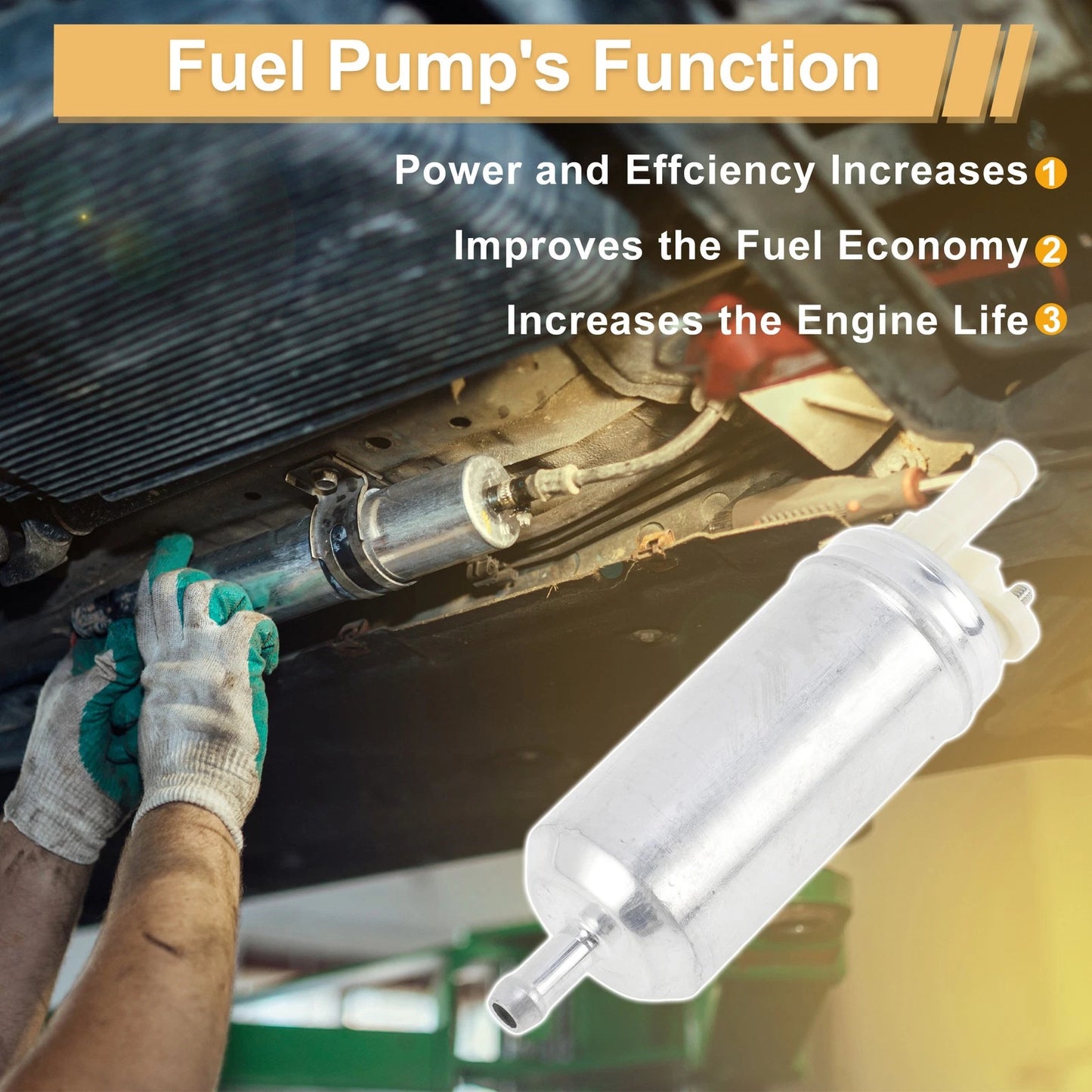 Fuel Pump for Nissan Patrol Station Wagon (1989–1995) Replaces 7700852989
