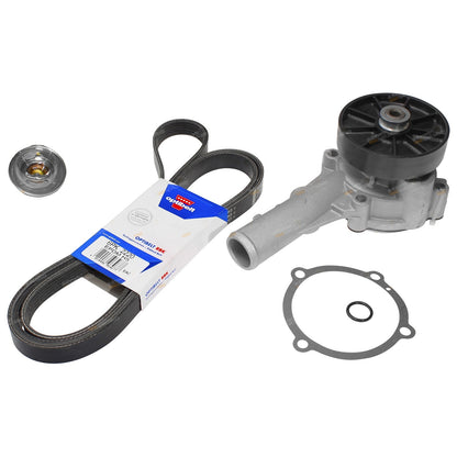 Water Pump Thermostat & Belt Kit for Ford Falcon BA BF FG (2003–2014)