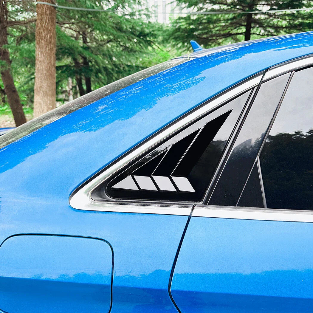 Rear Side Window Quarter Glass Louver Covers for Audi A3 S3 8V (2014–2020)