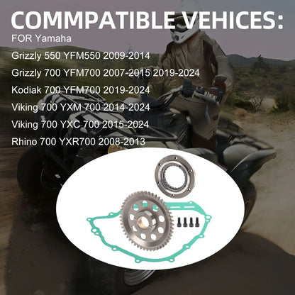 Starter Clutch Idler Gear Gasket Kit for Yamaha Viking 700