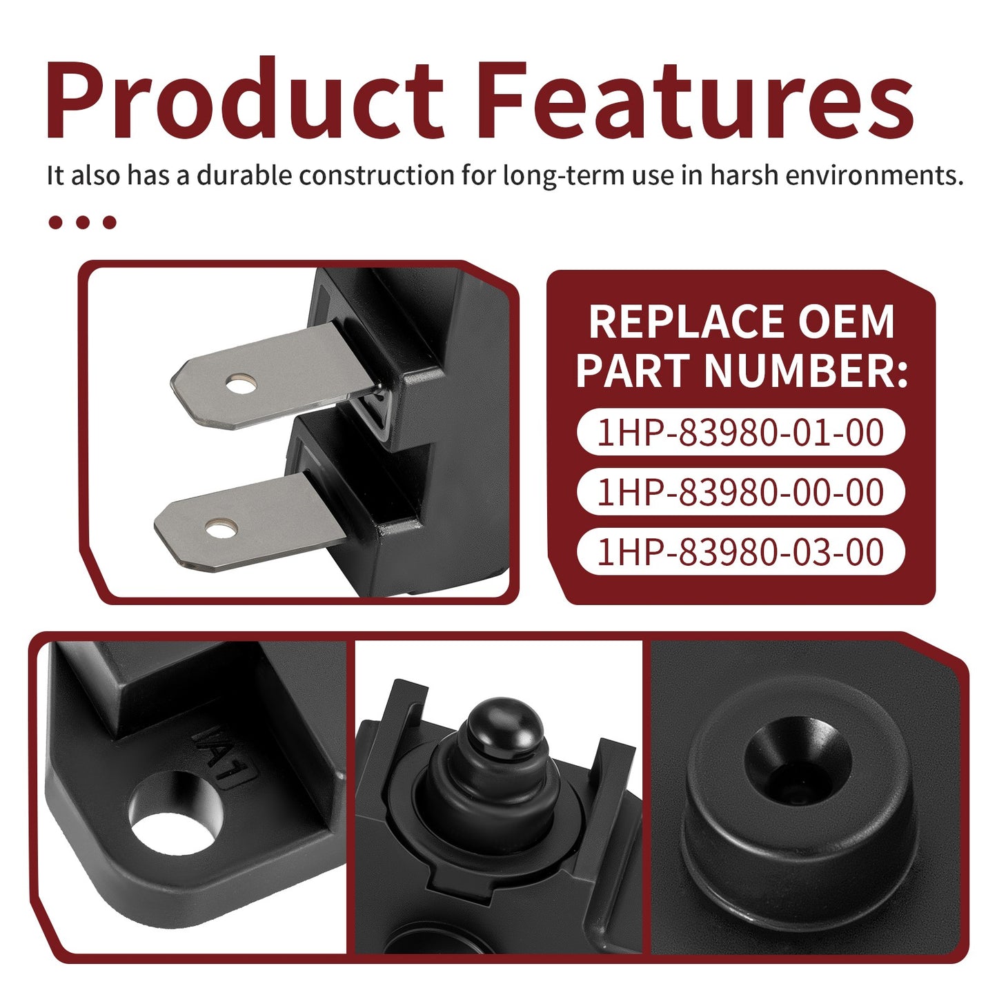 Front Brake Stop Light Switch for Yamaha XSR700 (2018–2024)
