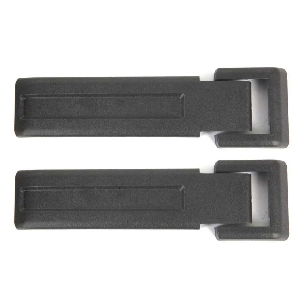 Upper Rear Tailgate Hinge Covers Black for Jeep Wrangler JK (2007-2018)
