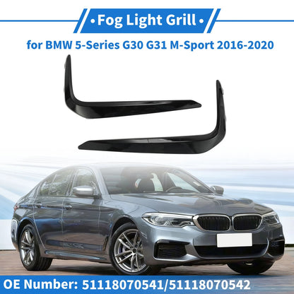 Front Bumper Fog Light Cover No. 51118070541 for BMW 5-Series
