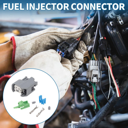 Fuel Injector Connector for Chevrolet EV6 - 1 Set Plastic Copper (2023)
