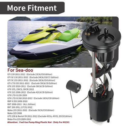 Fuel Pump Assembly for Sea-Doo RXP X 255 RXT 215 260 Wake 155 Pro 215 (2007–2019)