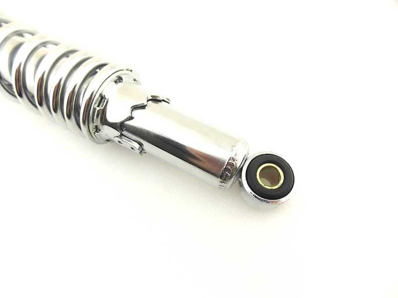 Chrome Rear Shock Absorbers for Kawasaki Z200