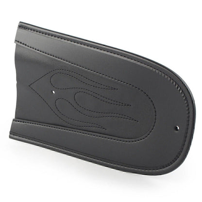 Leather Flame Solo Seat Rear Fender Bib for Harley Sportster XL883 XL1200 (04-15)