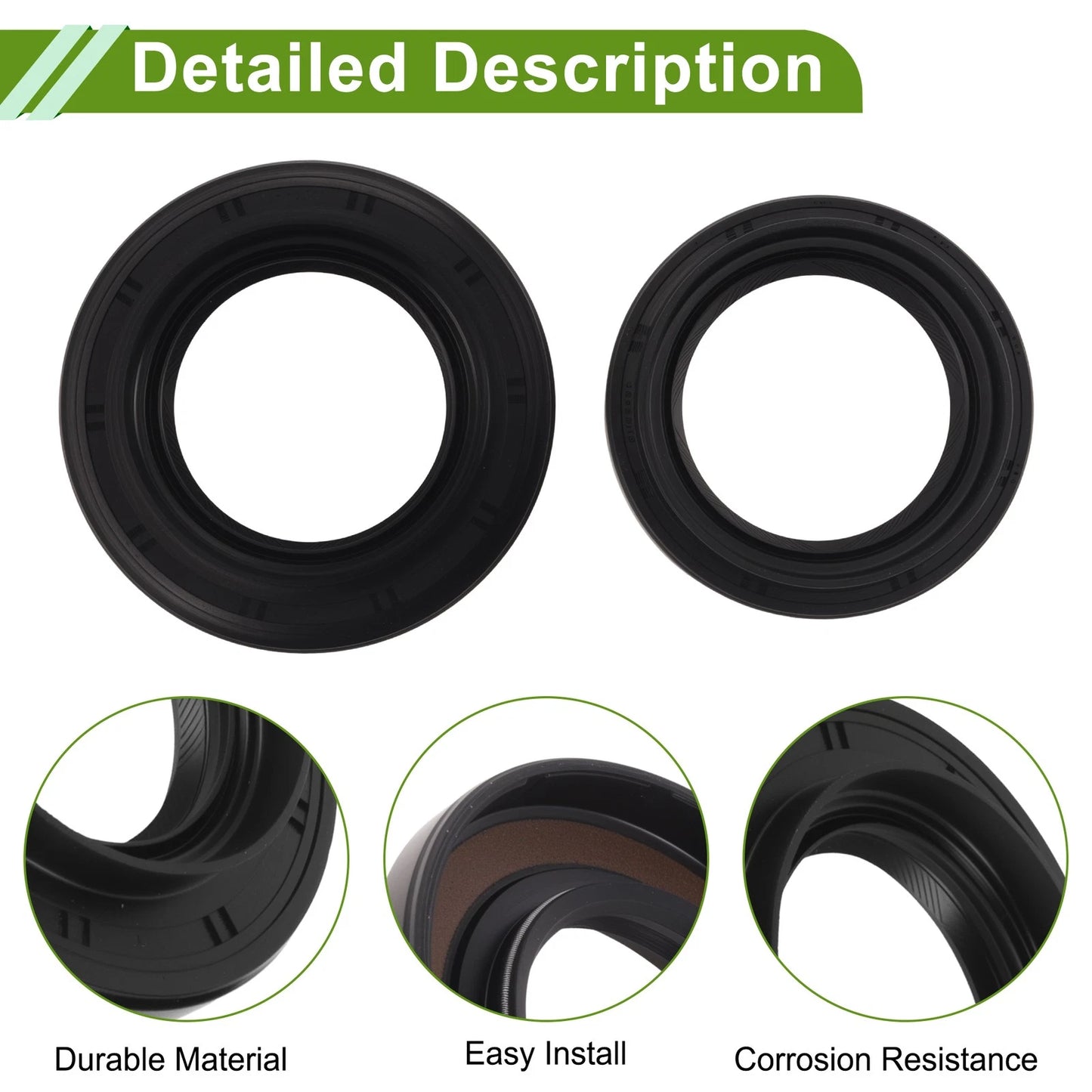 Drive Axle Shaft Oil Seal for Toyota 4Runner (1995–2019) No. 90311-47013