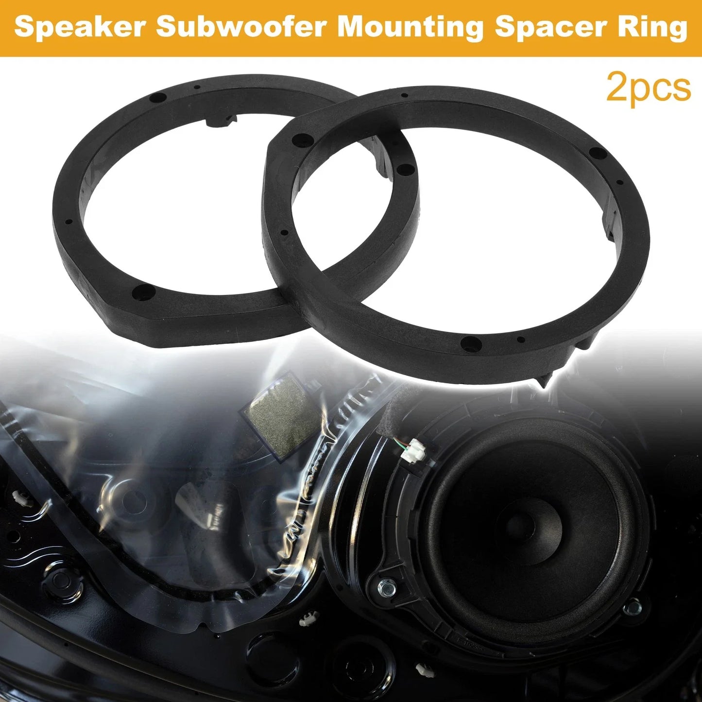 Speaker Spacer Ring for Honda Odyssey (2009-2021) - 2 x Tweeter Adapters