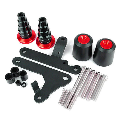 Frame Sliders Engine Crash Protectors for Yamaha YZF 600 R6 (2017-2021) Red