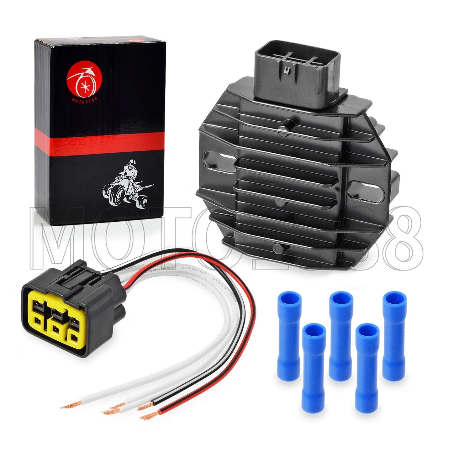 Voltage Regulator Rectifier & Plug for YAMAHA Grizzly (1998–2016)