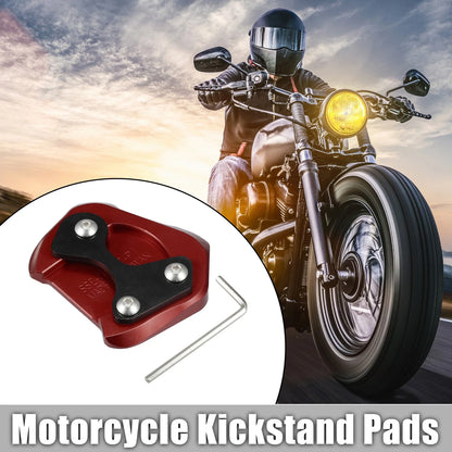 Motorcycle Kickstand Pad Set Aluminum Alloy for HONDA CB200X (2021-2022)