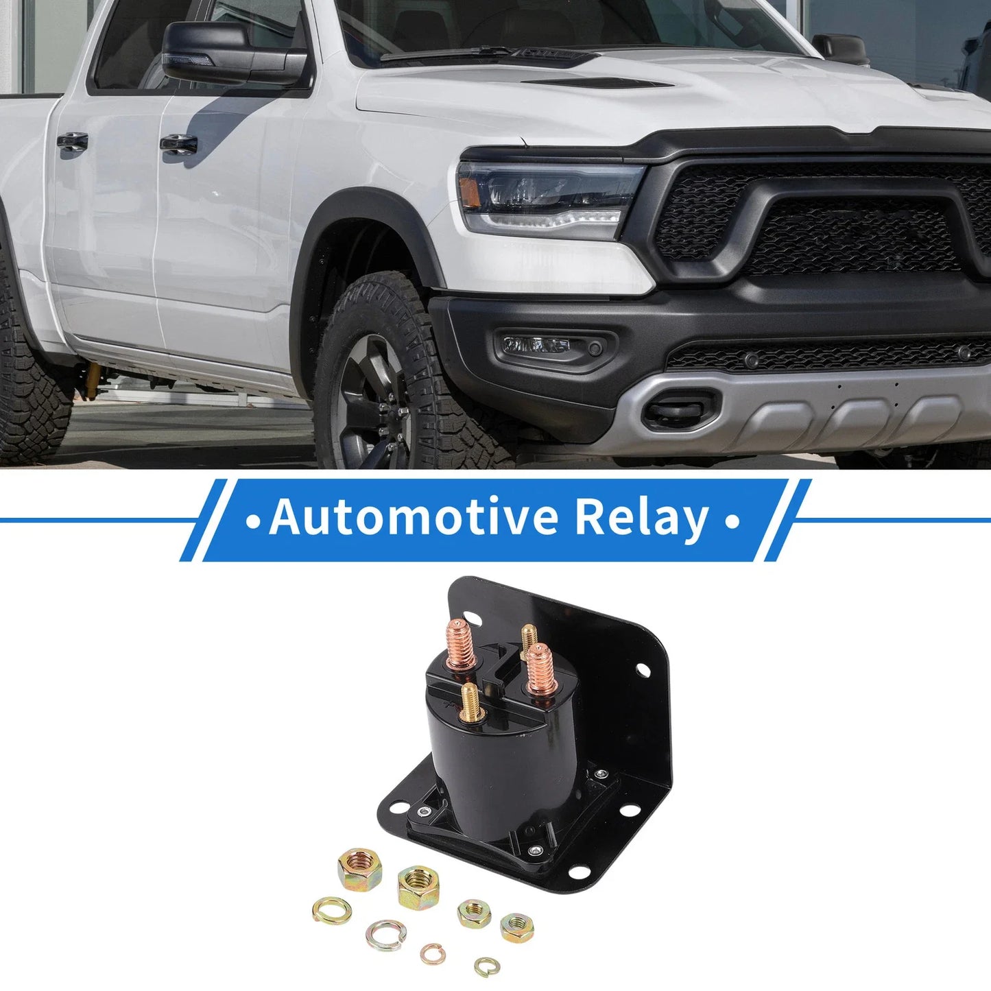 Intake Heater Relay for Dodge Ram 5.9L (1995-2002) - 4 Terminal, No. 5187880AA