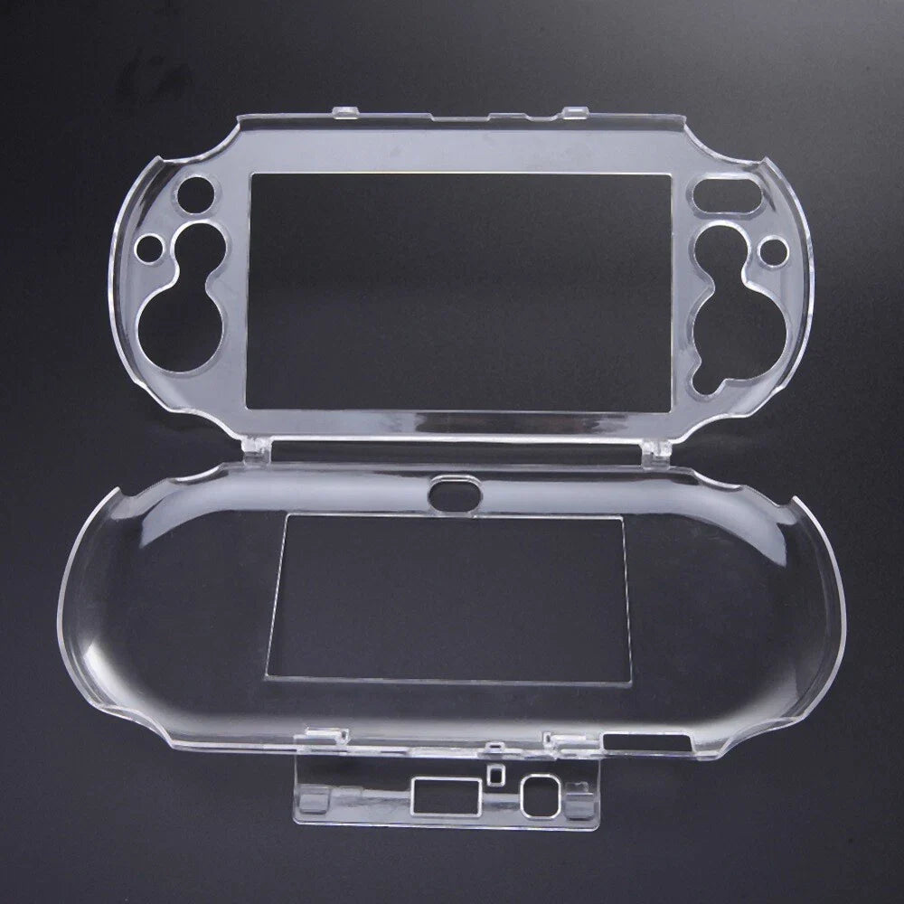 Clear Full Housing Case Shell Cover with Screen Film for PS Vita 2000