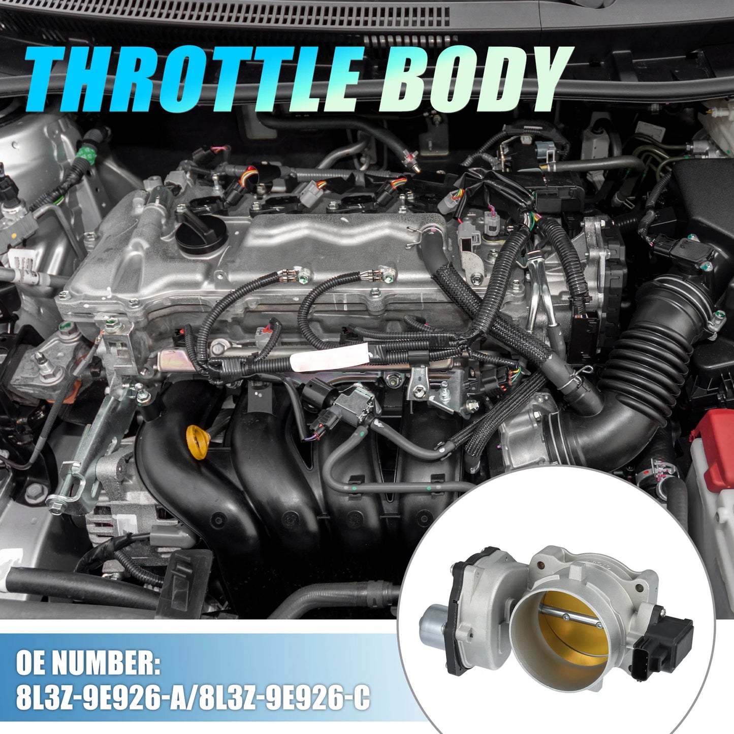 Set of 1 Throttle Body Actuator No.8L3Z9E926A for Lincoln Mark LT (2006–2008)