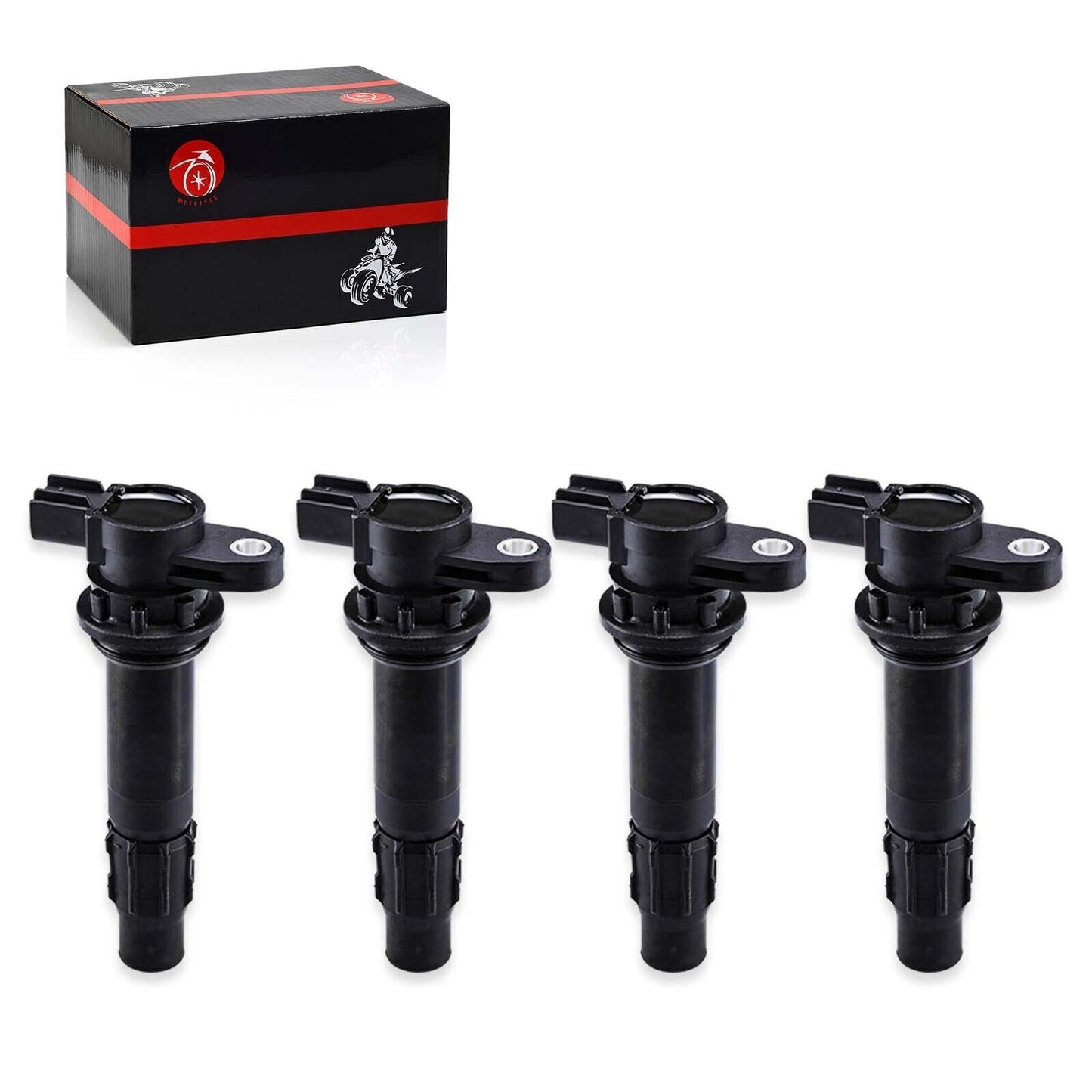 Set of 4 Ignition Coils for Yamaha WaveRunner FX Cruiser (2004–2008)