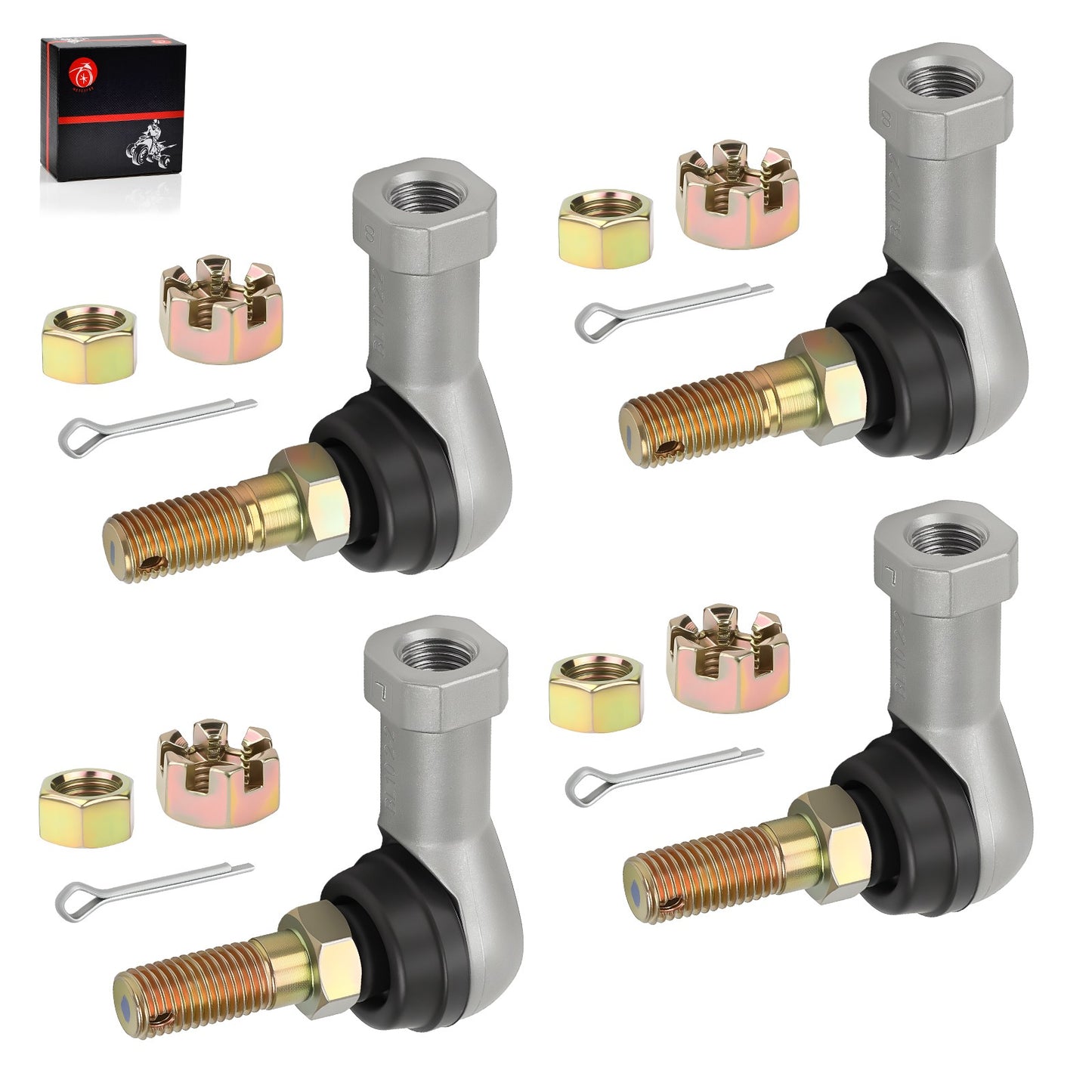 Set of 2 Tie Rod End Kit for Polaris Trail Boss 250 (1995–2006)