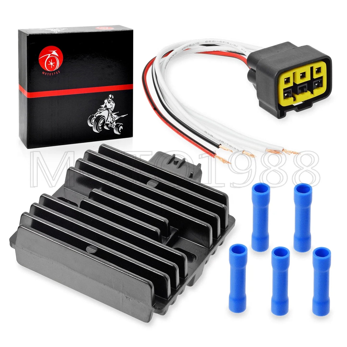 Voltage Regulator Rectifier & Plug for YAMAHA XVZ1300 (1999–2013)