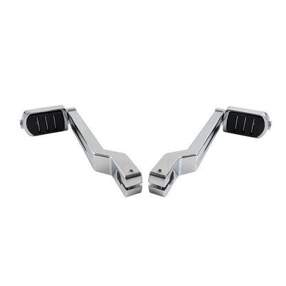Chrome Heel Toe Shift Lever Shifter Pegs for Harley Softail (1986–2017)