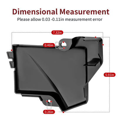 Battery Box Cover Lid for Yamaha TTR125 (2008–2024)