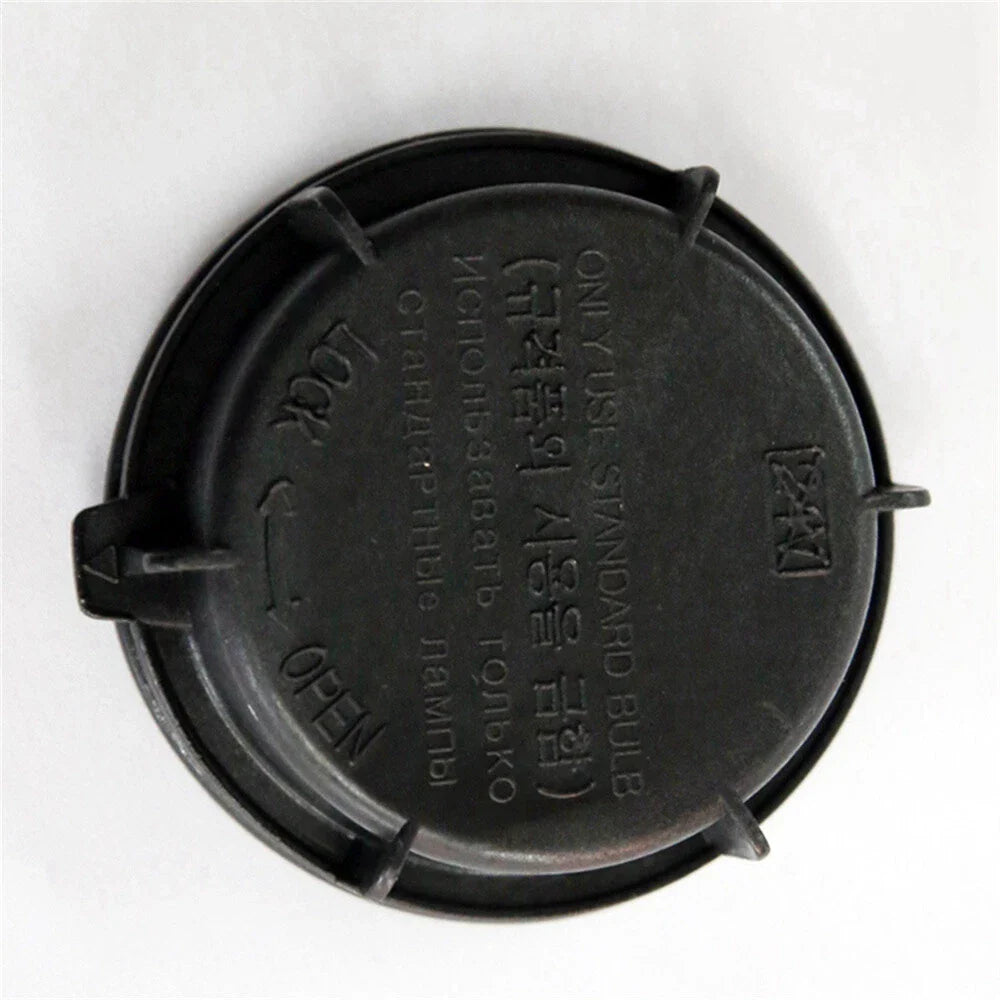 Front Headlight Lamp Bulb Dust Caps for Kia Optima (2011-2016)