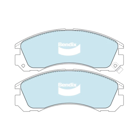 HD Disc Brake Pads Set for Mitsubishi FTO V6 2.0L 6A12 (1994 - 1997)