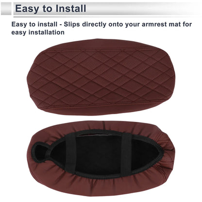 Center Console Cover for BMW 2 Series (2017-2023) Wine Red