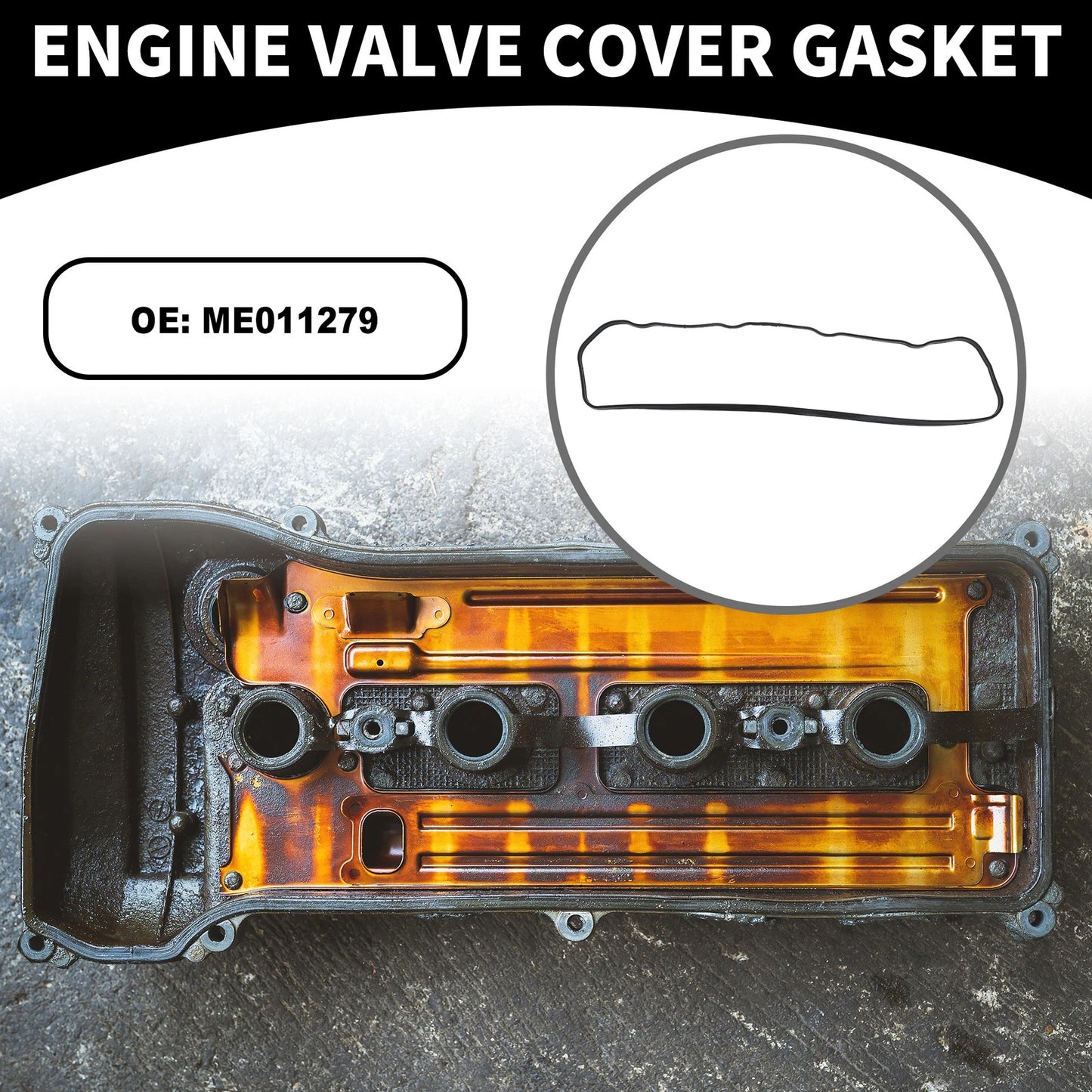 Valve Cover Gasket No.ME011279 for Mitsubishi Canter FE5 FE6