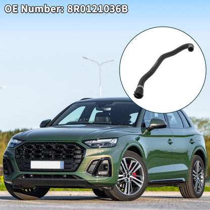 Radiator Hose Coolant Pipe for Audi Q5 (2014) No. 8R0121036B Rubber 1 Pc
