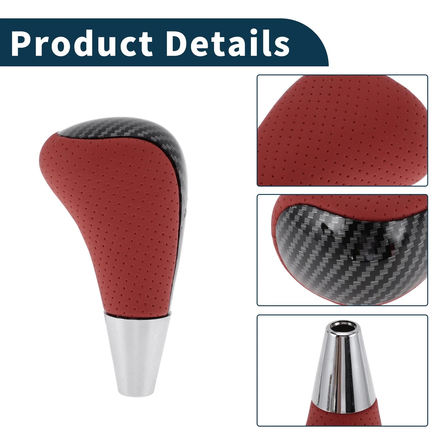 Gear Shift Knob Handle for Toyota 4Runner (2010–2023) Plastic Faux Leather