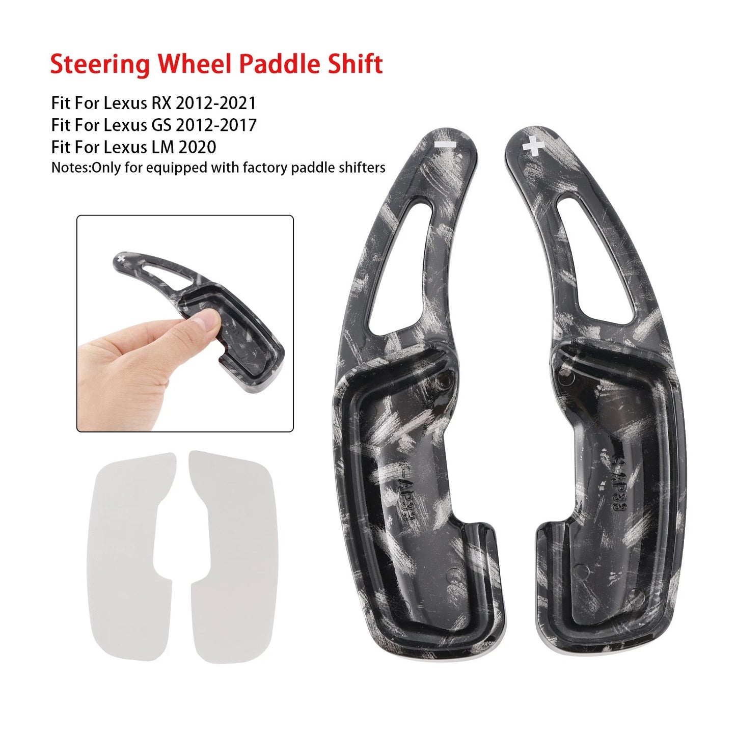 Shift Paddles for Honda CR-V Accord (2013–2022) Aluminum Black