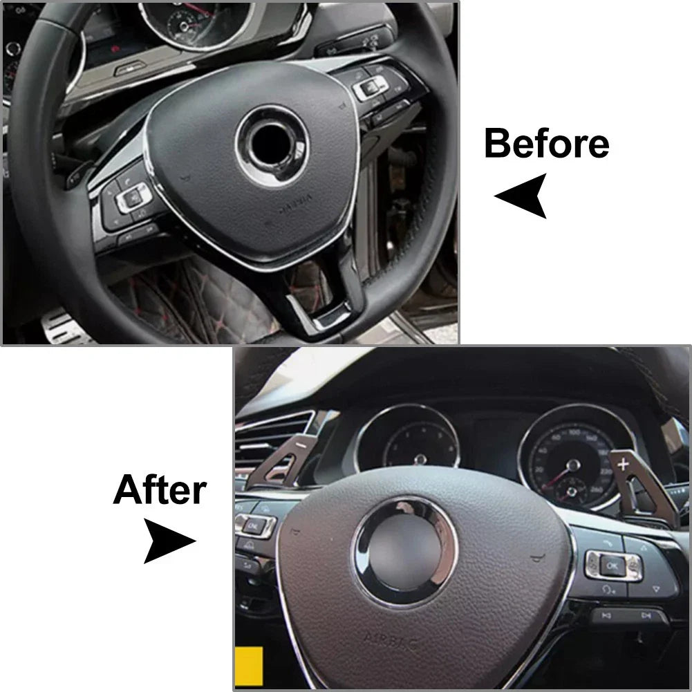 Steering Wheel Paddle Shifter Extensions for VW Golf, Atlas, Sharan, CC, Touareg (2020-2023)