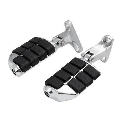 Chrome Rear Footpeg Pair for Harley Touring Street Glide (1993-2025)