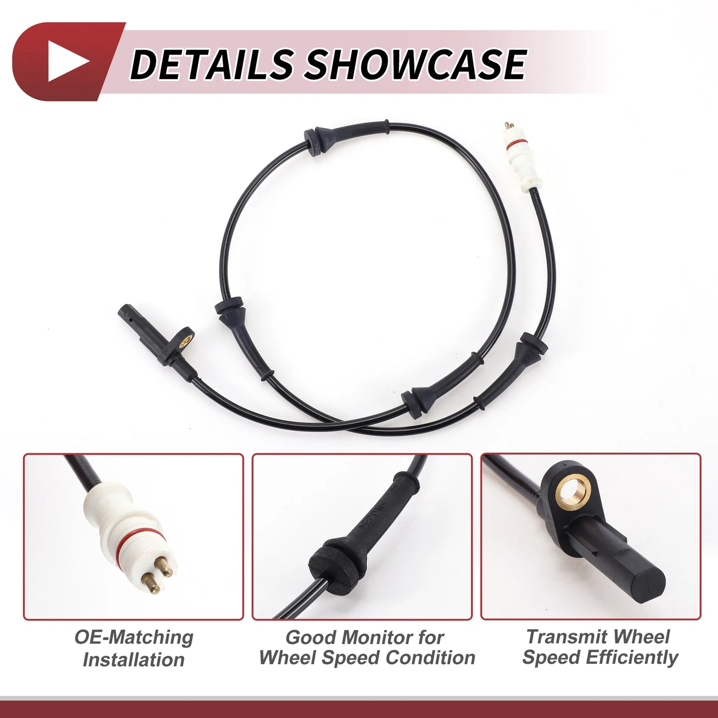 ABS Wheel Speed Sensor for Nissan Primastar (2001–2014) No. 0265008078/8200724127