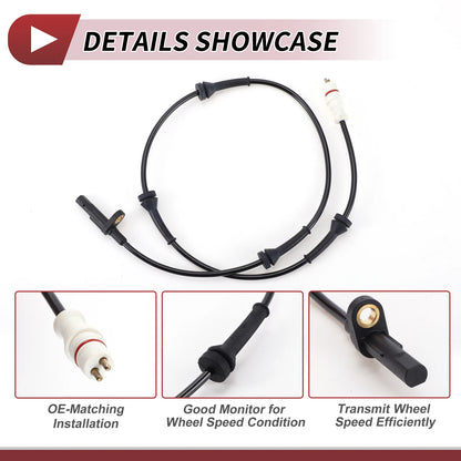 ABS Wheel Speed Sensor for Nissan Primastar (2001–2014) No. 0265008078/8200724127