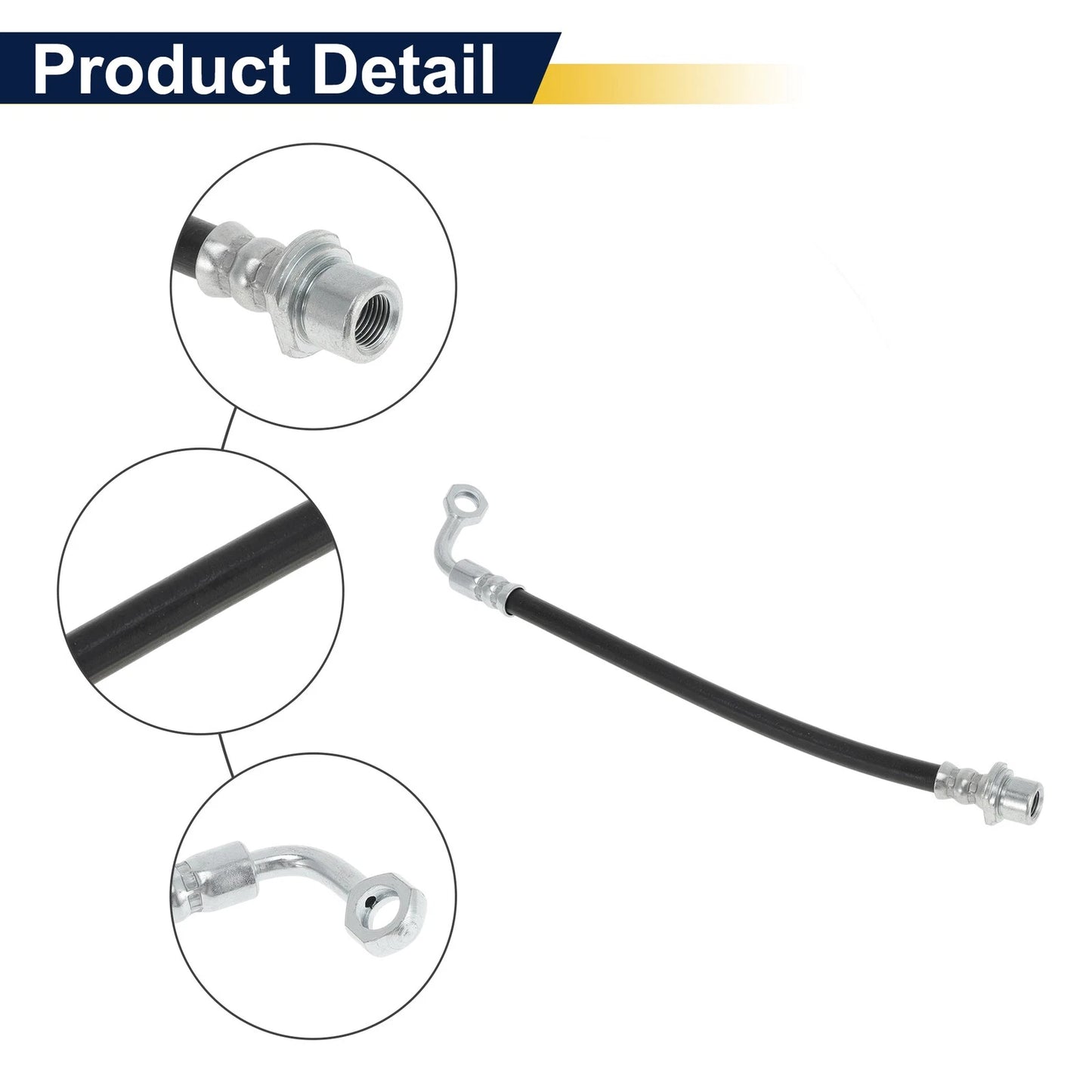 Rear Left Brake Hose for Toyota Camry (2007–2011) No. 9094702F24