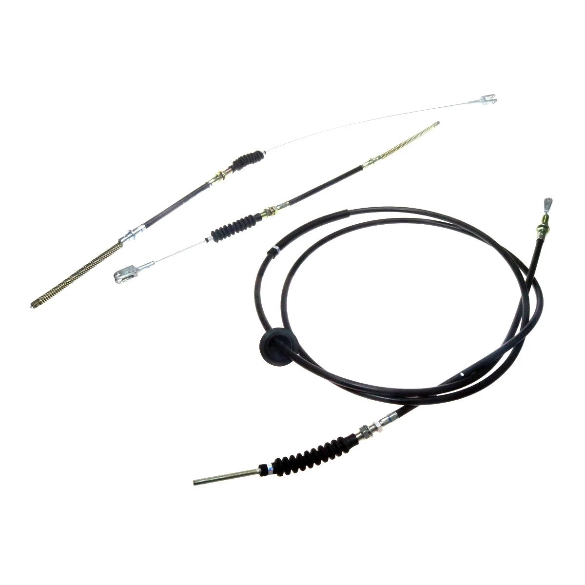 Set of 2 Hand Brake Cables for Mazda Familia 1300 (1967–1977)