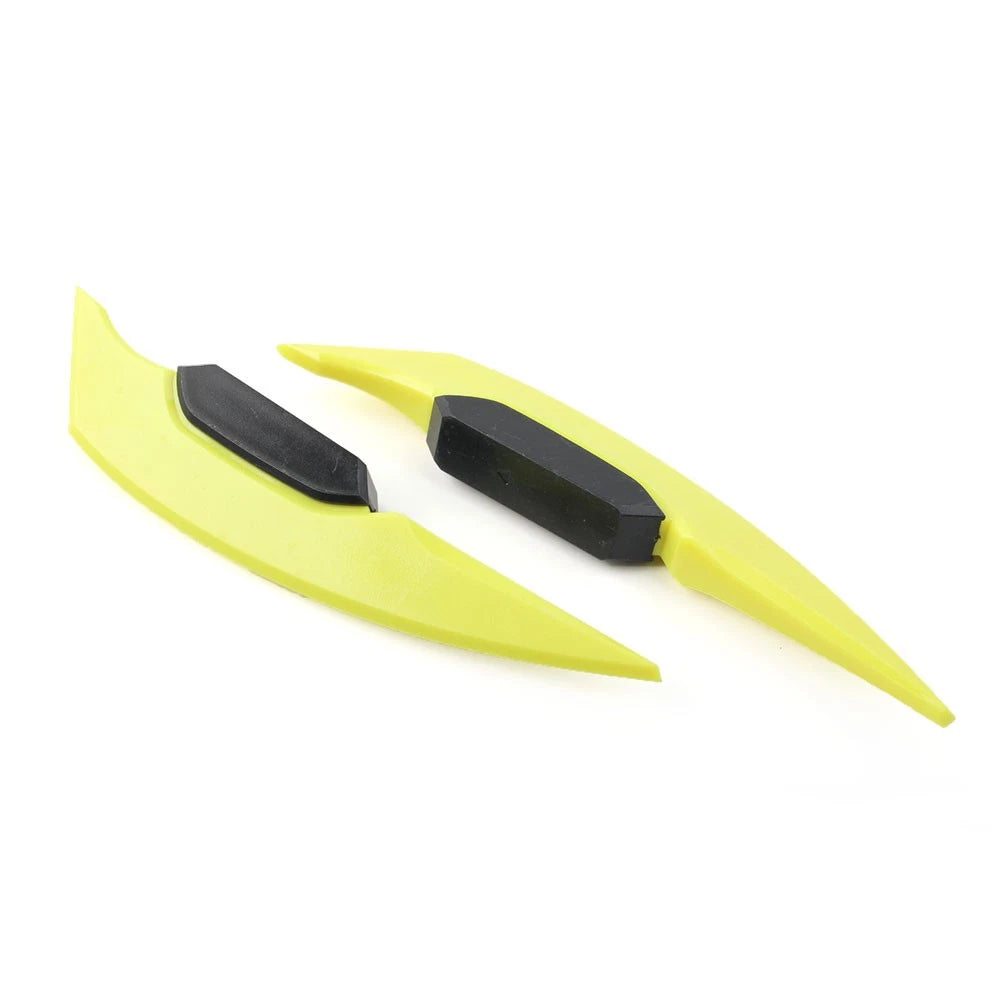 2X Black Handle Bar End Mirrors for Universal Motorcycles (All Years)