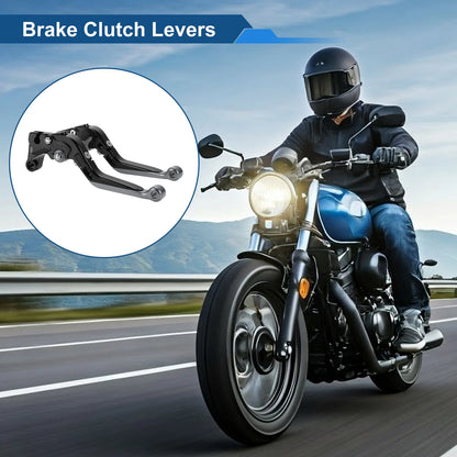 Adjustable Brake Clutch Lever for Yamaha YZF R1 (2002–2023) - Black Titanium