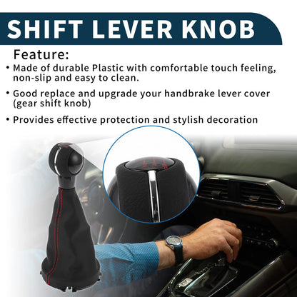 6 Speed Gear Shifter Knob with Cover for Mini Cooper F55 F56 (2014–2023)
