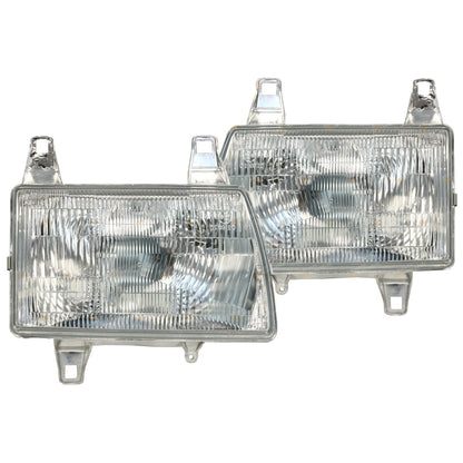Headlights Pair for Mazda Bravo UF, B2500/B2600, Ford Courier PD (1996–1999)