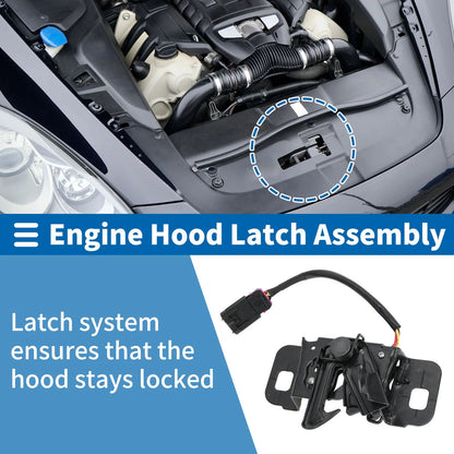 Hood Latch Assembly for Chevrolet Suburban (2015–2018) No. 84355610/84065955