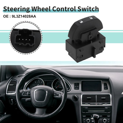 Door Lock Switch for Ford F-150 (2009) No. 9L3Z14028AA Black