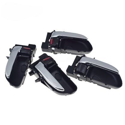 Set of 2 Chrome Interior Door Handles for Subaru Forester (2003–2008)