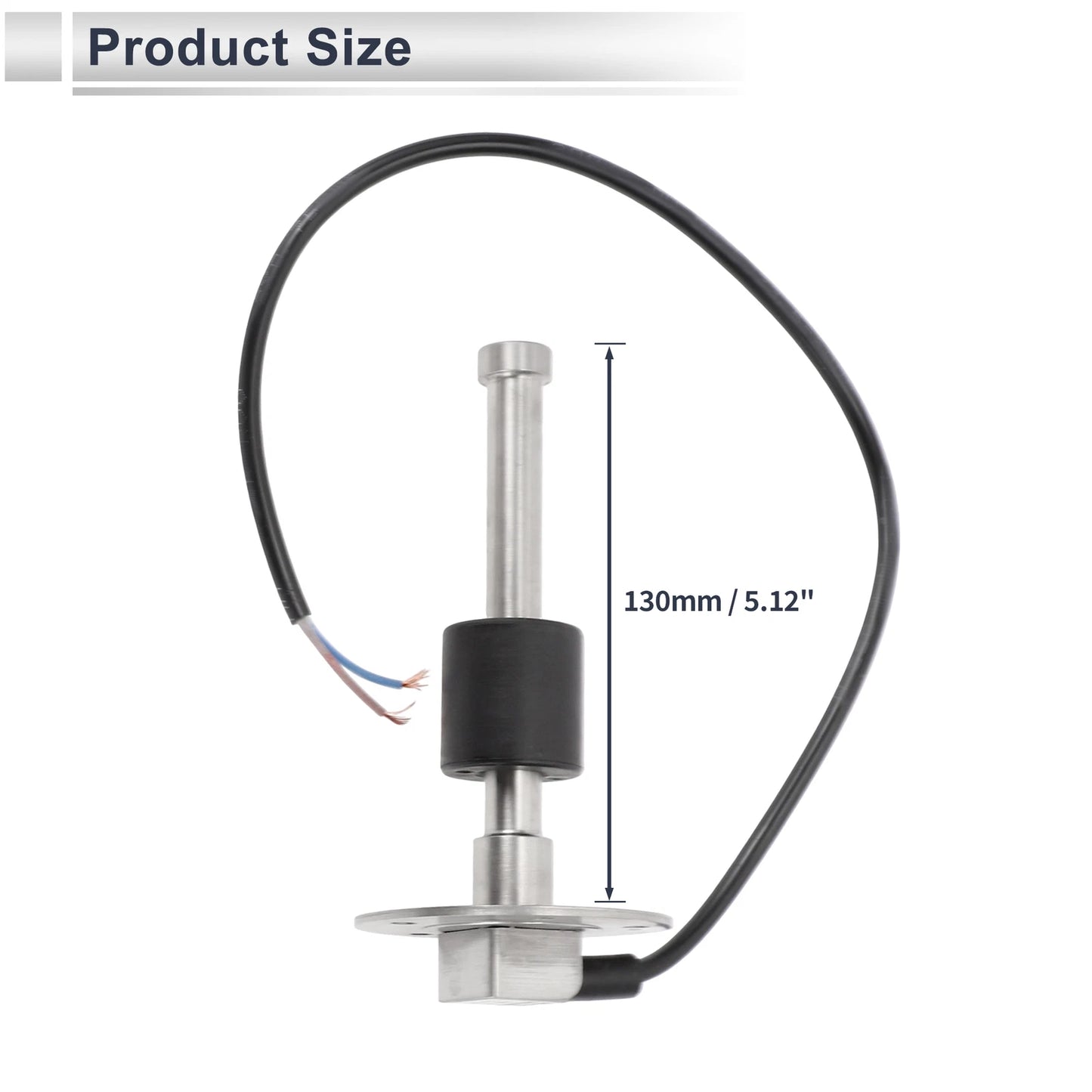Fuel Sending Unit and Gauge Kit 240-33 Ohm for Boat Truck Vehicle